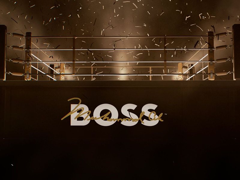 علامة BOSS تطلق مجموعة مستوحاة من الملاكم محمد علي